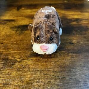 Zhu Zhu Pets Hamster Scoodles 2008 Brown Interactive Toy Tested